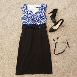 SOLD*** White House Black Market belted dress